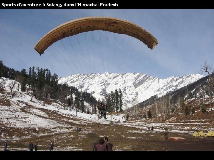 Sports d’aventure à Solang, dans l’Himachal Pradesh 