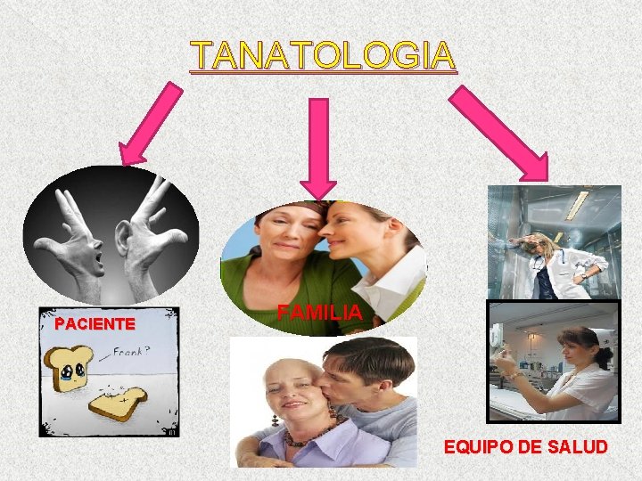 TANATOLOGIA PACIENTE FAMILIA EQUIPO DE SALUD 