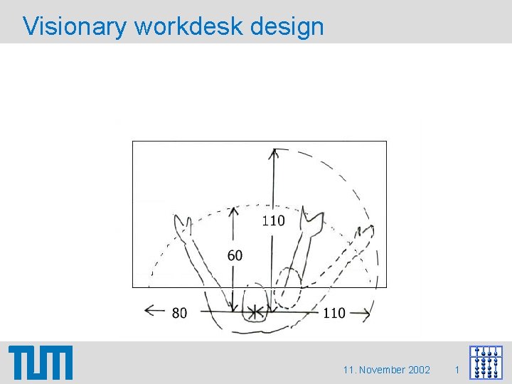 Visionary workdesk design 11. November 2002 1 Visionary workdesk design 11. November 2002 1