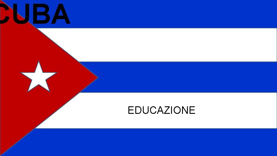 CUBA EDUCAZIONE 