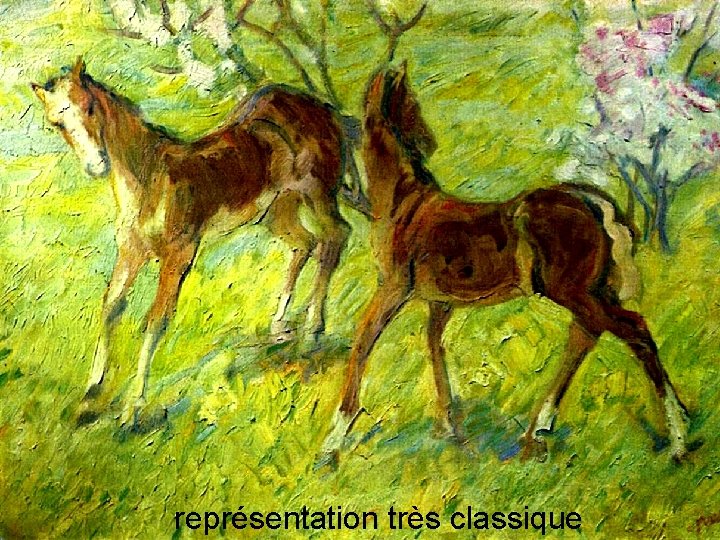 représentation très classique 