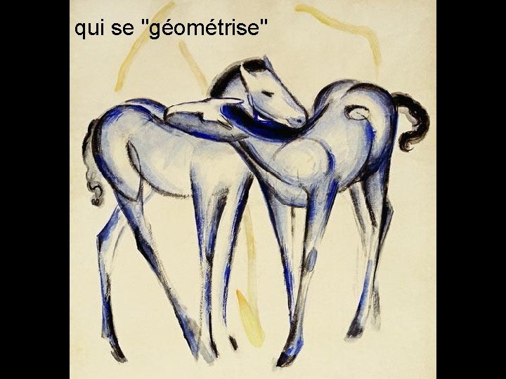 qui se "géométrise" 