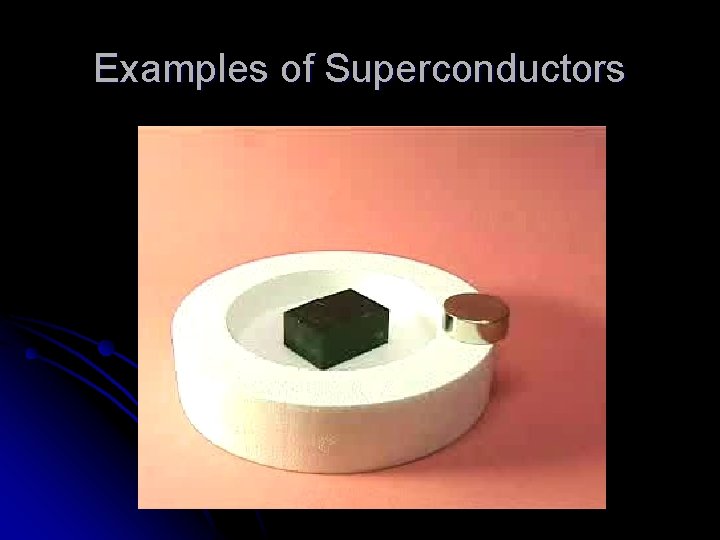 Examples of Superconductors 