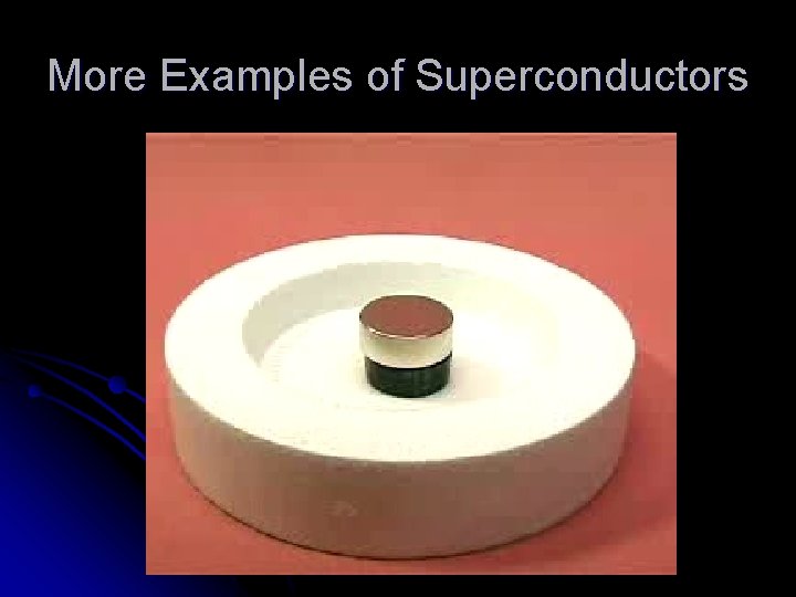 More Examples of Superconductors 