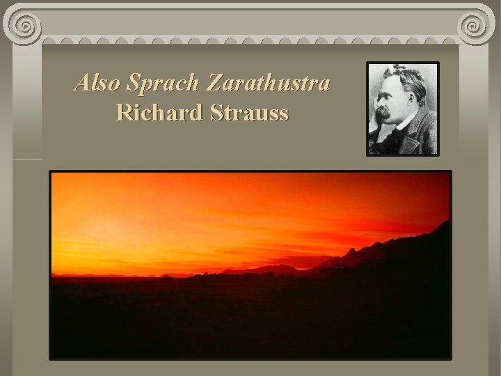 Also Sprach Zarathustra Richard Strauss 