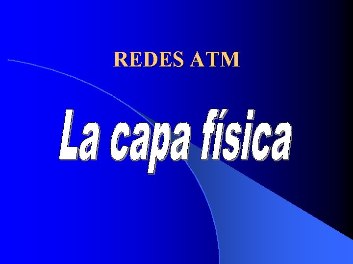 REDES ATM 