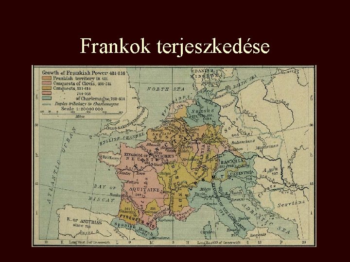 Frankok terjeszkedése 