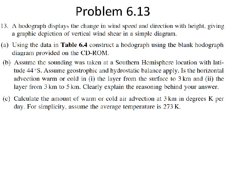Problem 6. 13 
