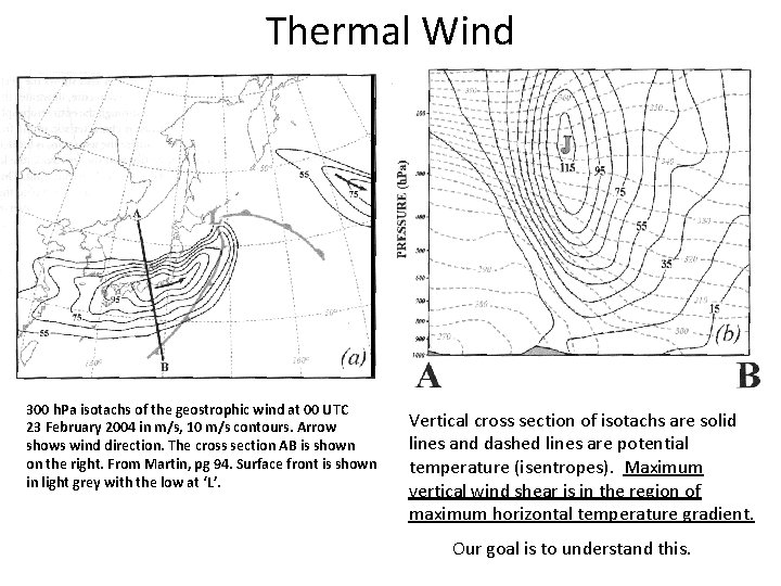 Thermal Wind 300 h. Pa isotachs of the geostrophic wind at 00 UTC 23