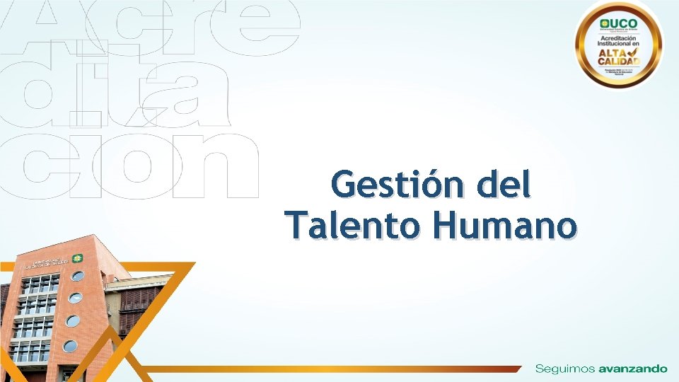 Gestión del Talento Humano 