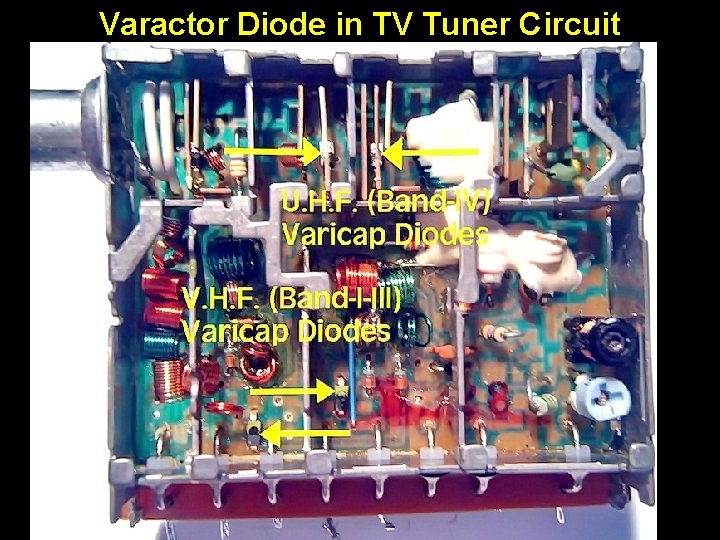 Varactor Diode in TV Tuner Circuit 