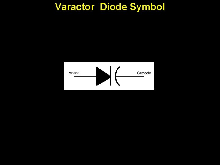 Varactor Diode Symbol 