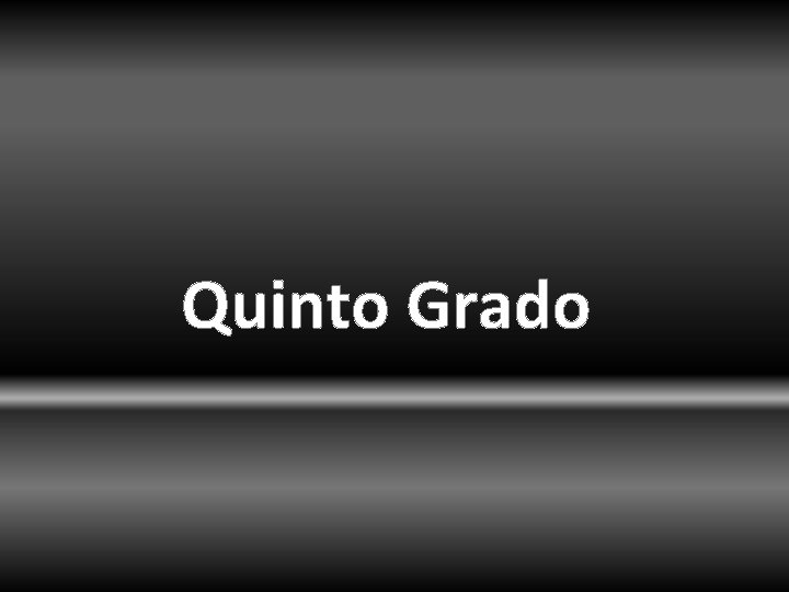 Quinto Grado 