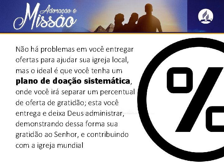 Não há problemas em você entregar ofertas para ajudar sua igreja local, mas o