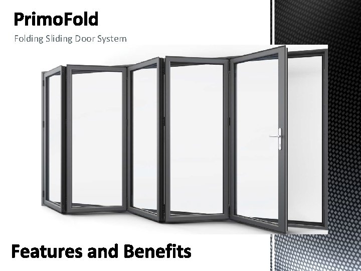 Complete domestic solutions Folding Sliding Door System Single