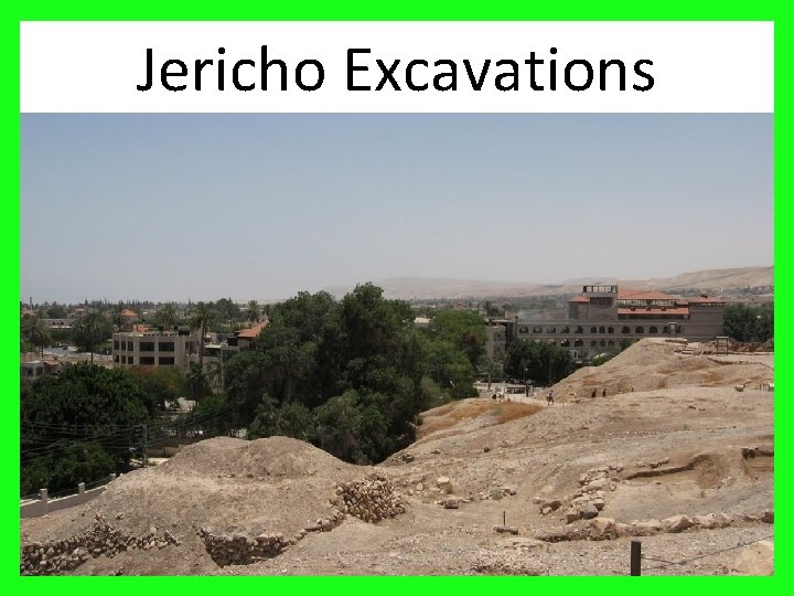 Jericho Excavations 19 