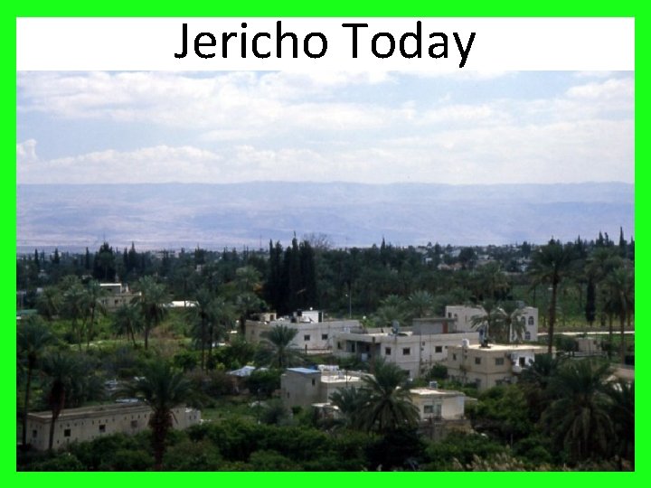 Jericho Today 20 