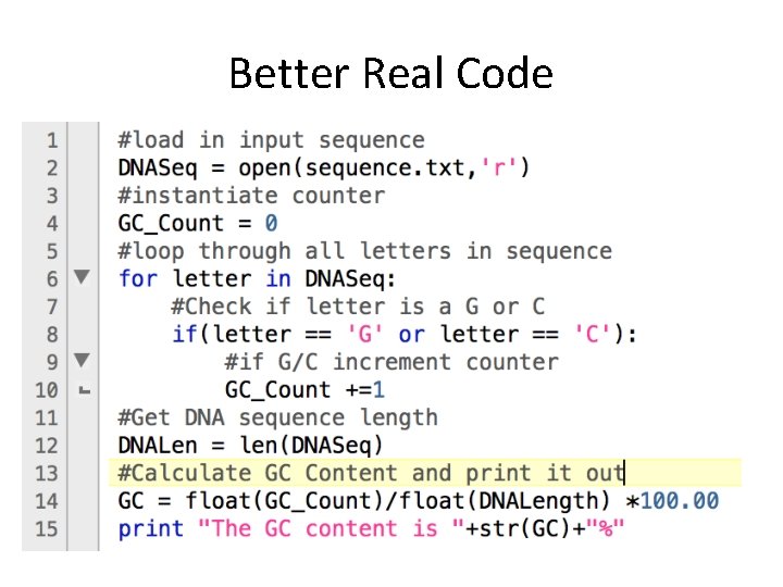 Better Real Code 