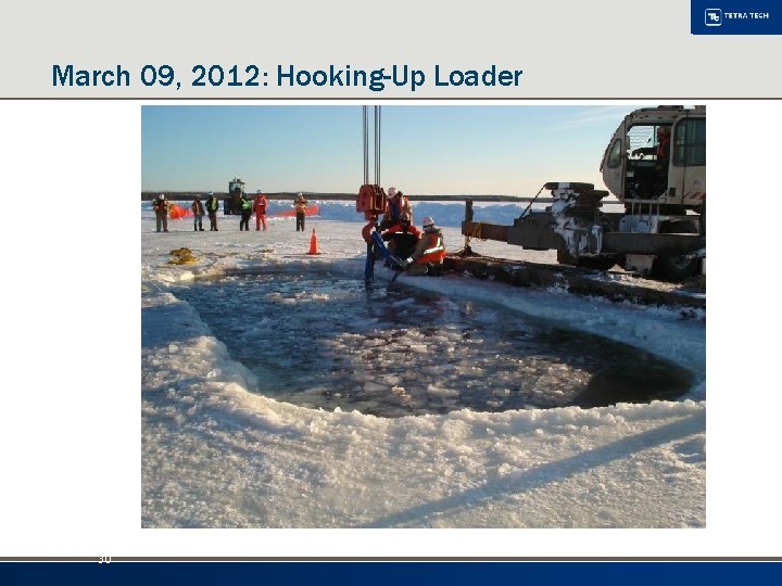 March 09, 2012: Hooking-Up Loader 30 