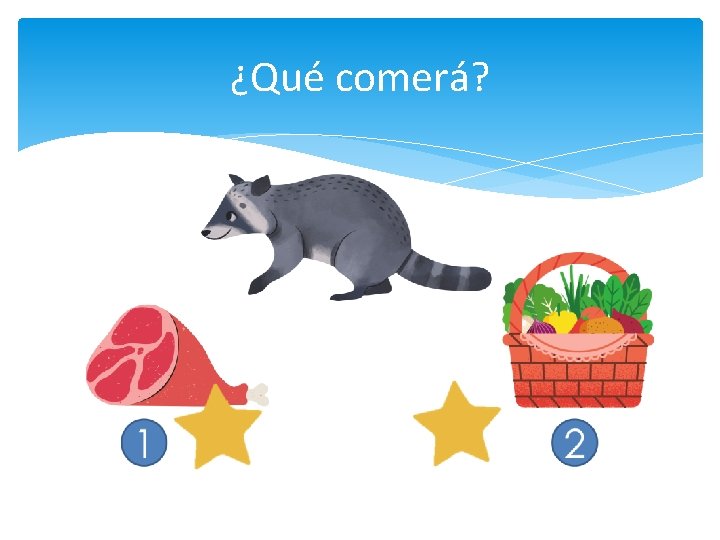 ¿Qué comerá? 