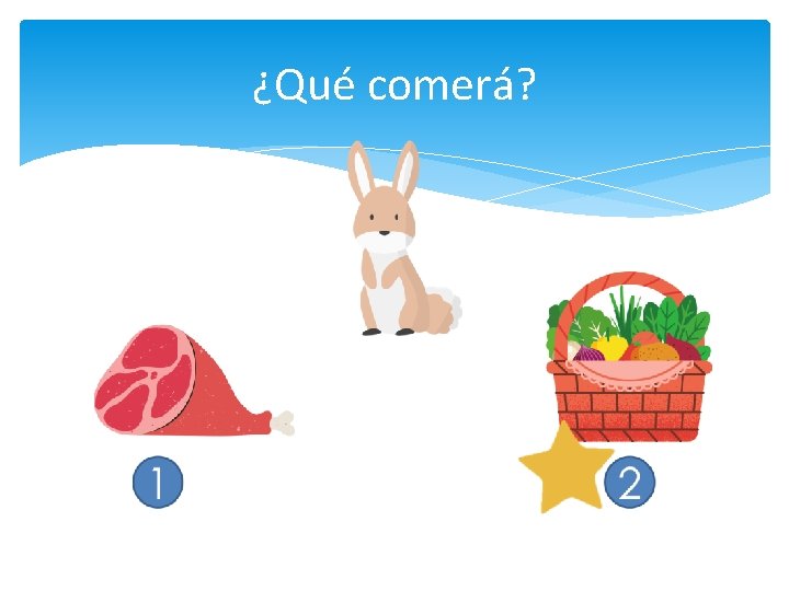 ¿Qué comerá? 