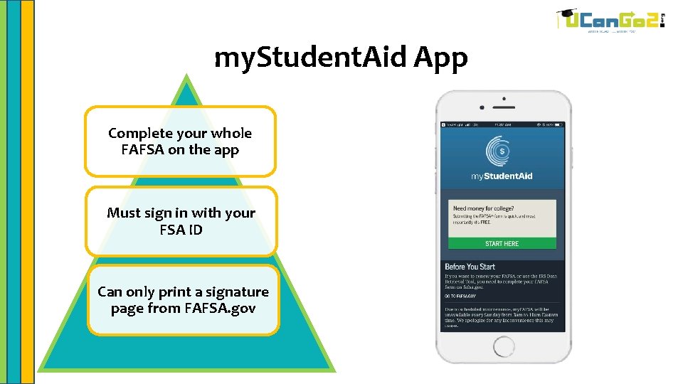 my. Student. Aid App Complete your whole FAFSA on the app Must sign in