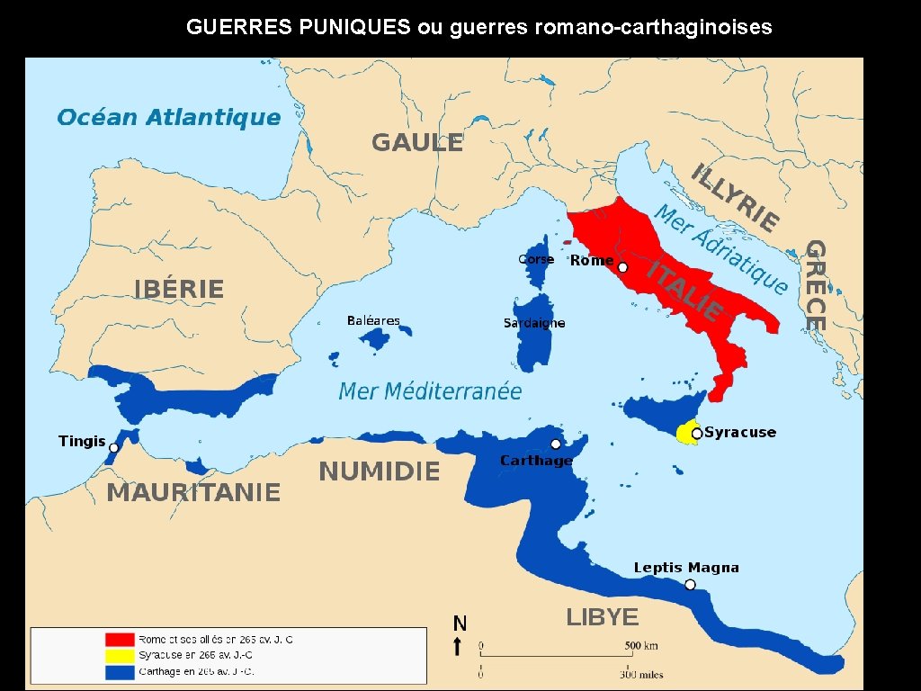 GUERRES PUNIQUES ou guerres romano-carthaginoises 