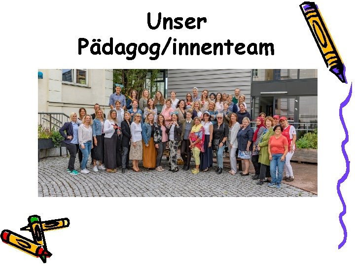 Unser Pädagog/innenteam 