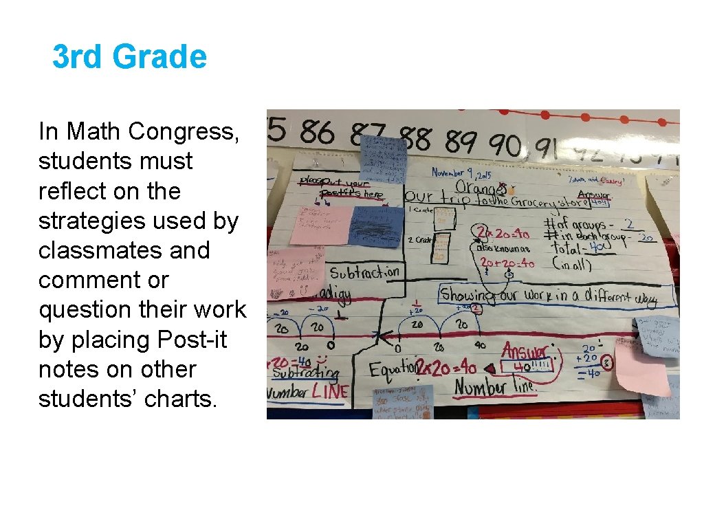 3 rd Grade In Math Congress, students must reflect on the strategies used by 3 rd Grade In Math Congress, students must reflect on the strategies used by