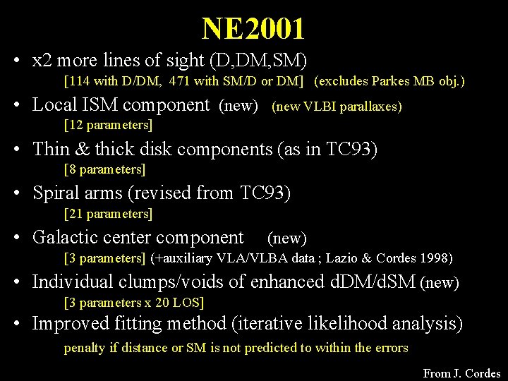 NE 2001 • x 2 more lines of sight (D, DM, SM) [114 with