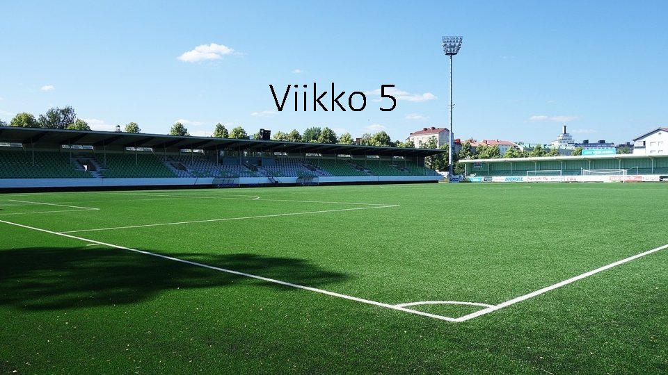 Viikko 5 