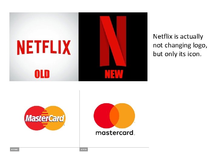 Netflix is actually not changing logo, but only its icon. 