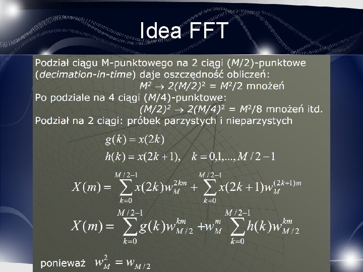 Idea FFT 