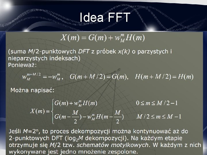 Idea FFT 