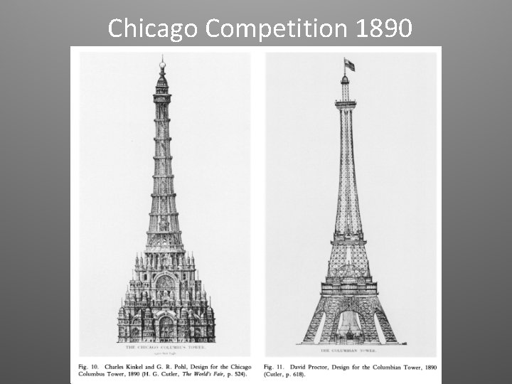 Chicago Competition 1890 