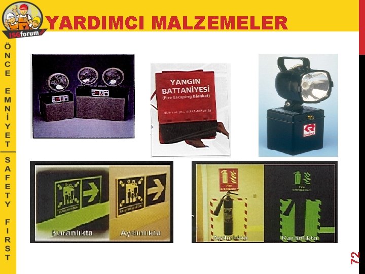 72 YARDIMCI MALZEMELER 