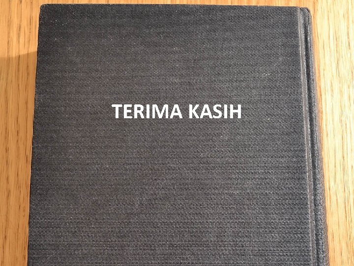 TERIMA KASIH 