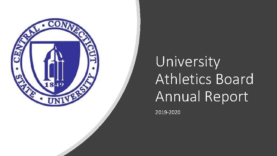 University Athletics Board Annual Report 2019 -2020 