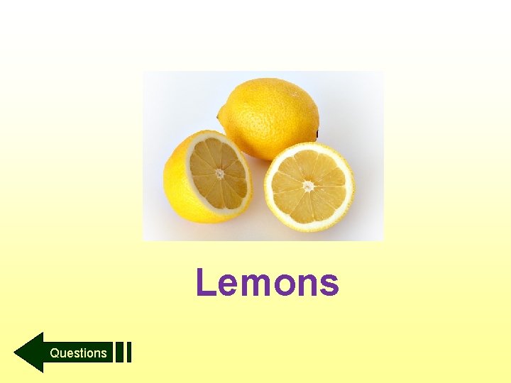 Lemons Questions 
