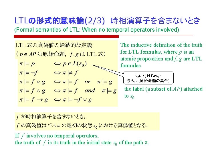Intelligent Software Model Checking 2 Temporal Logic 1