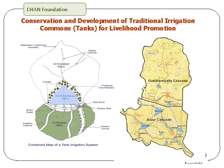 DHAN Foundation Conservation and Development of Traditional Irrigation Commons (Tanks) for Livelihood Promotion 