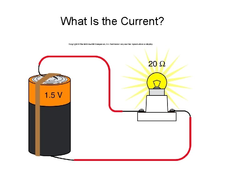 What Is the Current? 