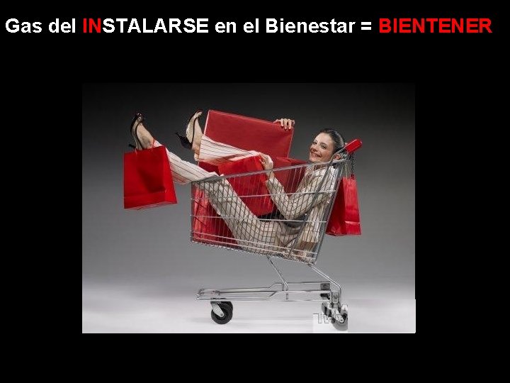 Gas del INSTALARSE en el Bienestar = BIENTENER 