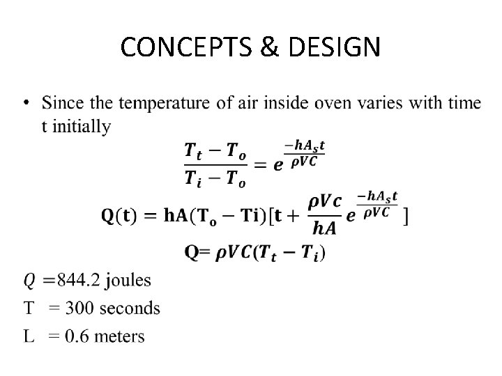 CONCEPTS & DESIGN • CONCEPTS & DESIGN •