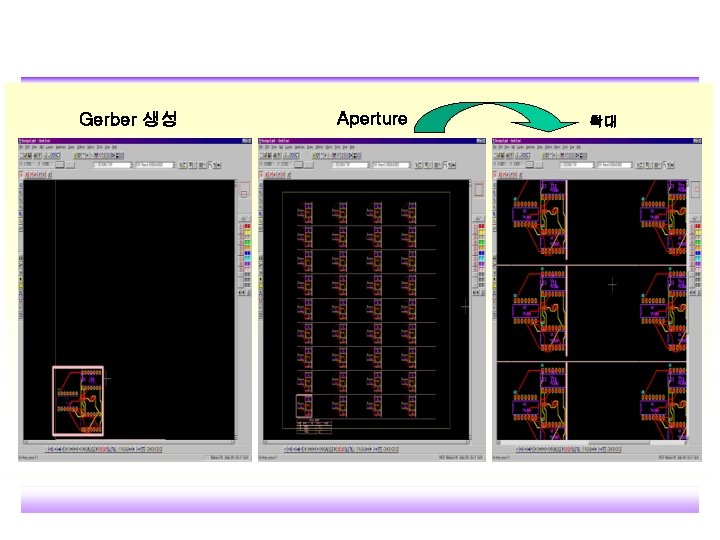 Gerber 생성 Aperture 확대 