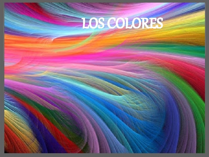 LOS COLORES 