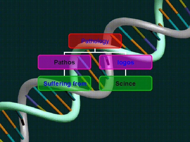 Pathology Pathos logos Suffering from Scince Pathology Pathos logos Suffering from Scince