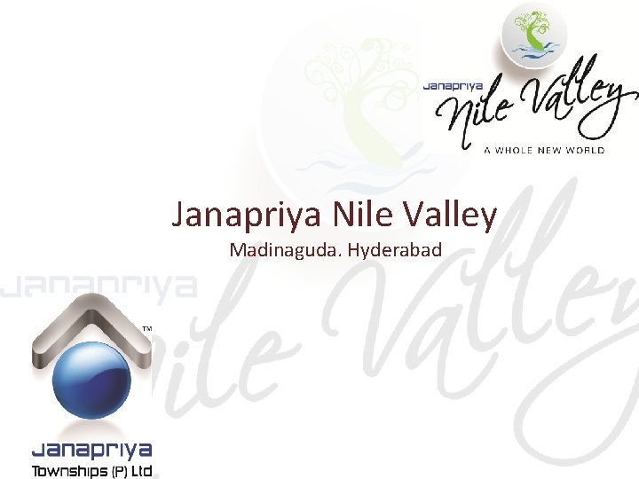 Janapriya Nile Valley Madinaguda. Hyderabad 