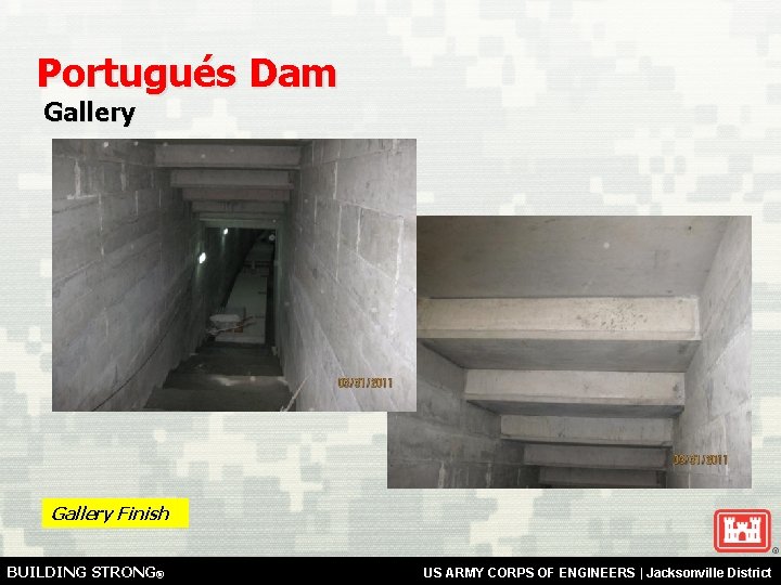 Portugués Dam Gallery Finish BUILDING STRONG® US ARMY CORPS OF ENGINEERS | Jacksonville District