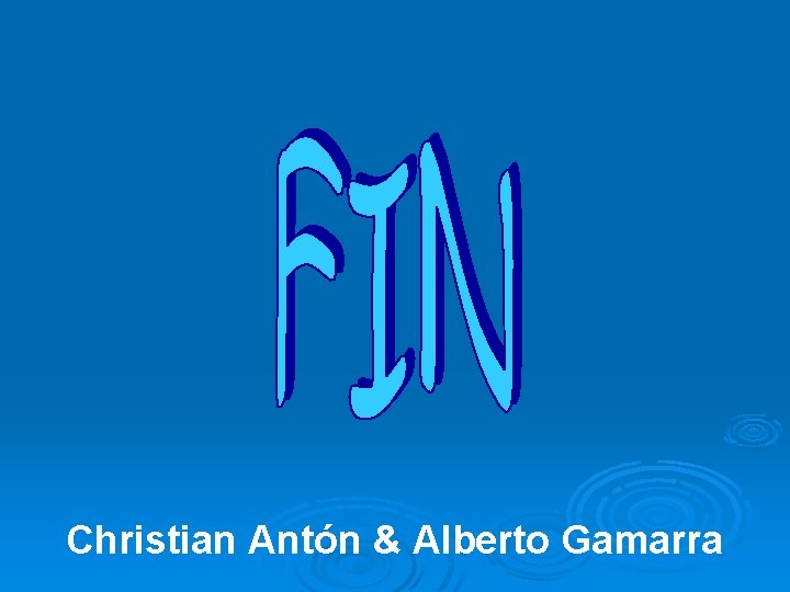 Christian Antón & Alberto Gamarra 